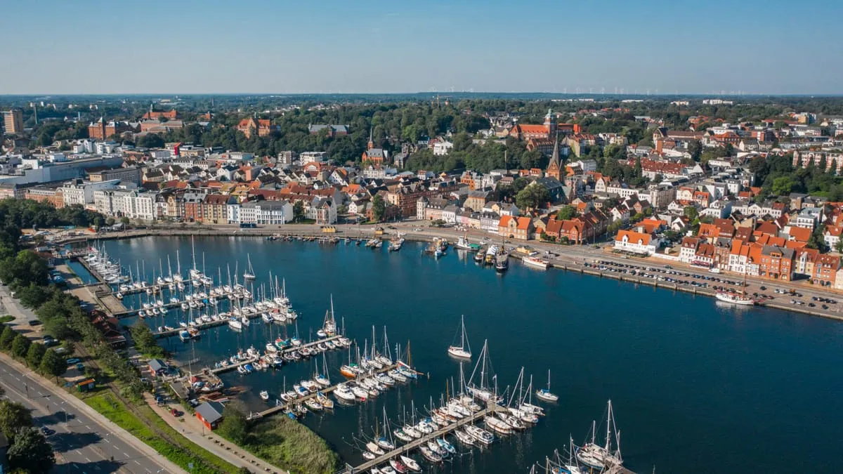 Stadtansicht Flensburg — Ihr Umzugsziel an der Förde