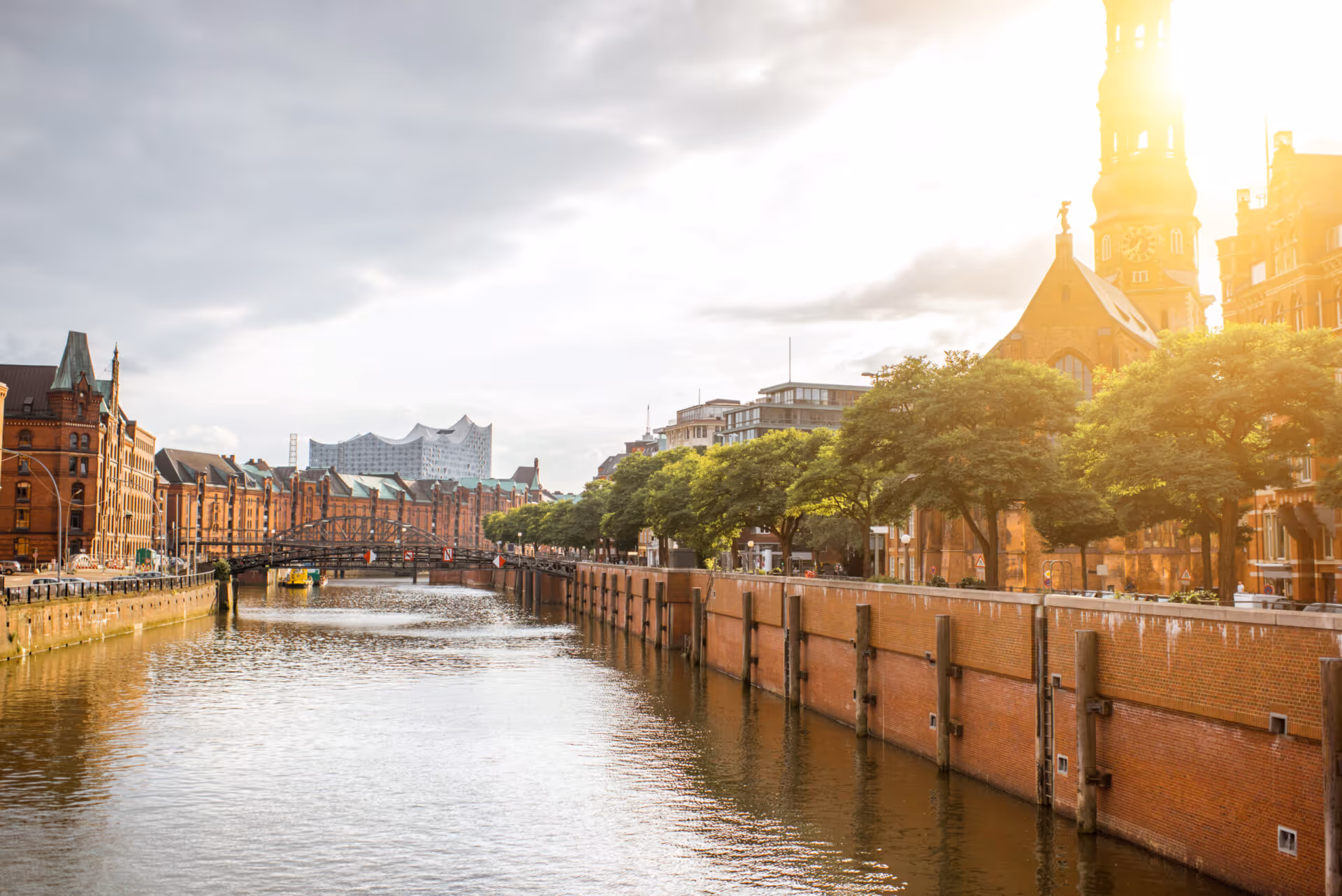 Umzug im Frühling in Hamburg